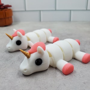 3D Printed Articulating Unicorn