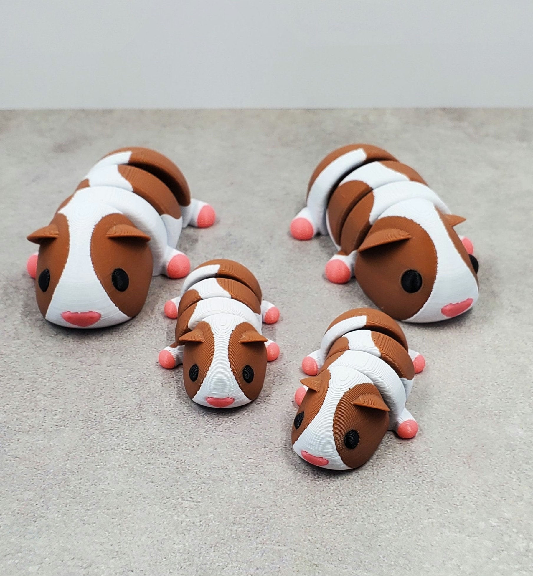 3D Printed Articulating Guinea Pigs - Etsy
