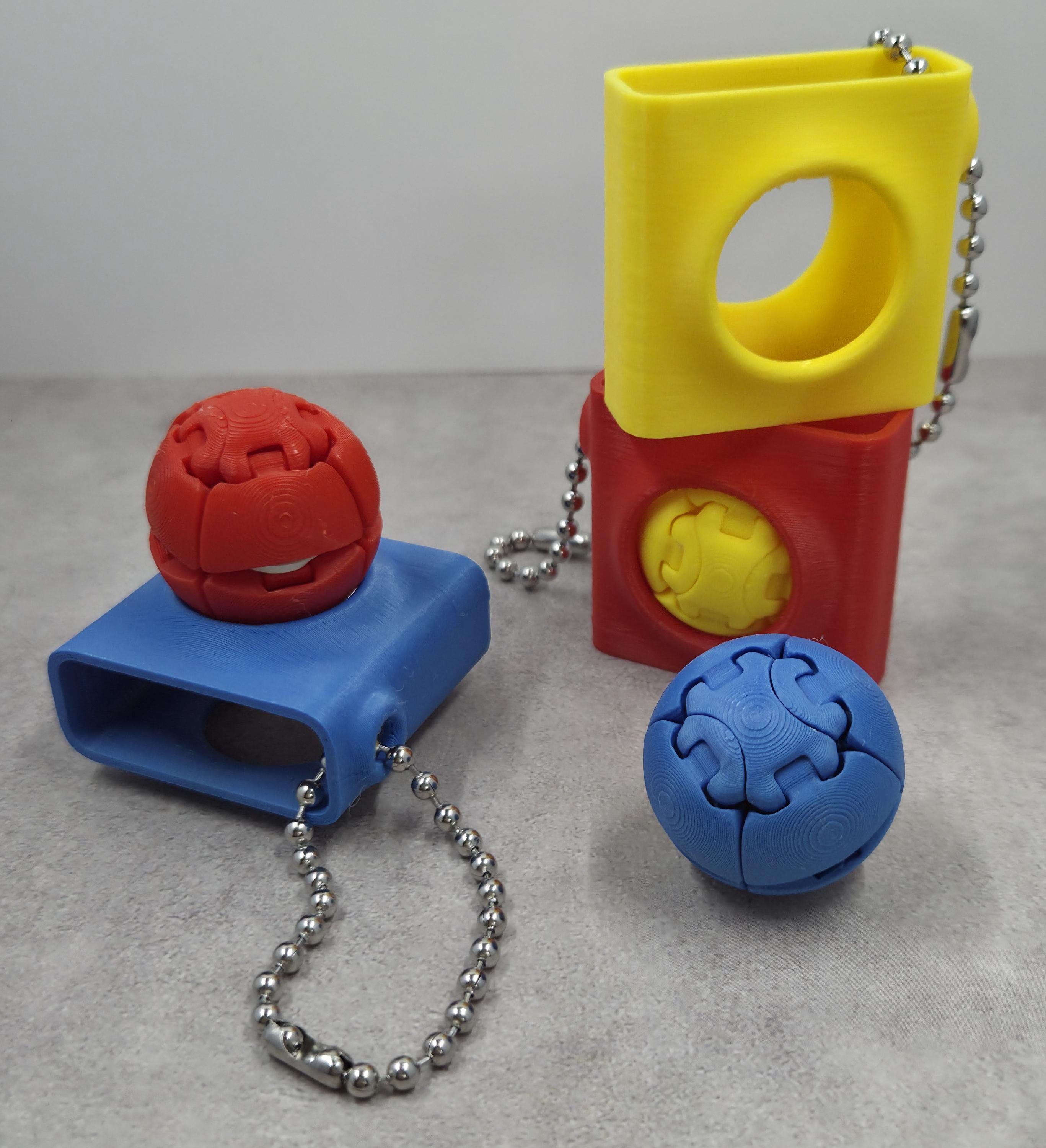 3D Printed Zorbles Fidget Clicker Collectible Toy - Etsy