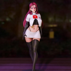 NSFW SFW - Momoji Jessie nsfw stl figure Statue Figure 3d printer 3d paint 3d model stl files Digital print file Adult STL