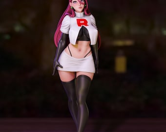 NSFW SFW - Momoji Jessie nsfw stl figure Statue Figure 3d printer 3d paint 3d model stl files Digital print file Adult STL