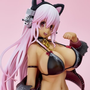 NSFW SFW - Super Sonico nsfw stl figure Statue Figure 3d printer 3d paint 3d model stl files Digital print file Adult STL