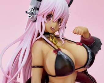 NSFW SFW - Super Sonico nsfw stl figure Statue Figure 3d printer 3d paint 3d model stl files Digital print file Adult STL