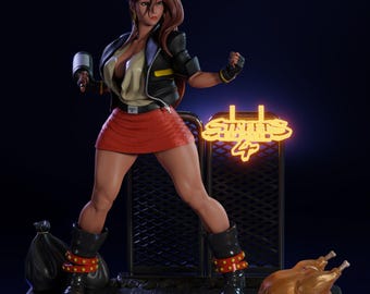 NSFW SFW - Blaze Streets sfw nsfw stl figure Statue Figure 3d printer 3d paint 3d model stl files Digital print file Adult STL