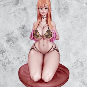 NSFW SFW - Marin Kitagawa nsfw stl figure Statue Figure 3d printer 3d paint 3d model stl files Digital print file Adult STL