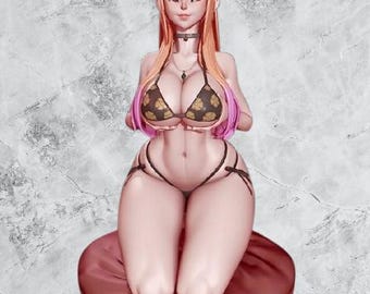 NSFW SFW - Marin Kitagawa nsfw stl figure Statue Figure 3d printer 3d paint 3d model stl files Digital print file Adult STL