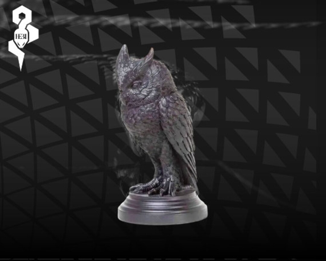 Owl Candle Holder Home Decorative Lamp Holder for Table Desk Gothic