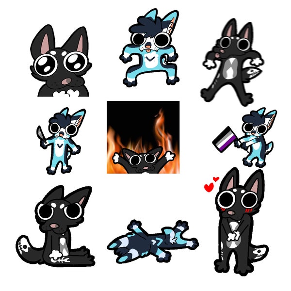 Chibi Telegram stickers