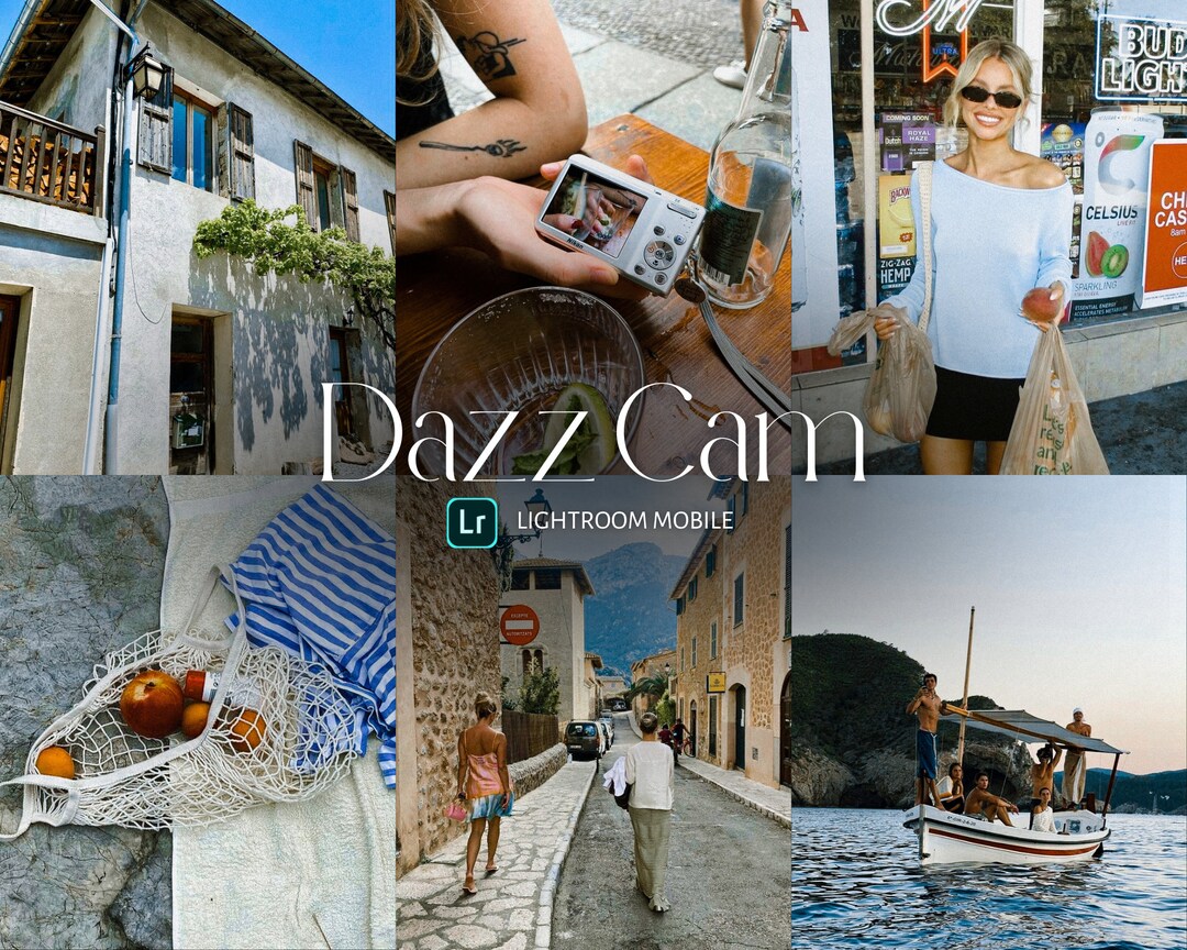 Dazz Cam Lightroom Mobile Preset Dazz Cam Preset Instagram Etsy