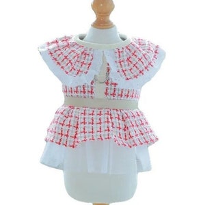 Red Dress Harness Set (PRE-ORDER) S-L