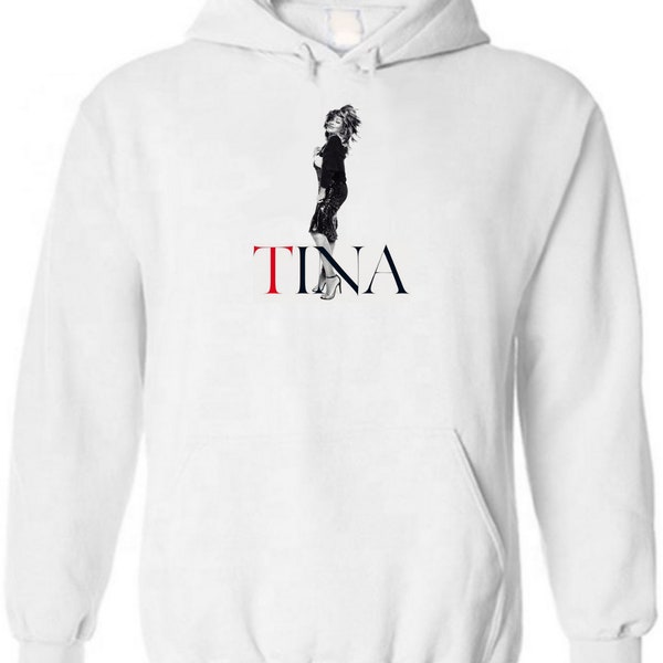 Tina Turner Tribute Music Icon Legend Singer Polyester Hoodie Mens Womens Unisex Biethday Christmas Gift Present