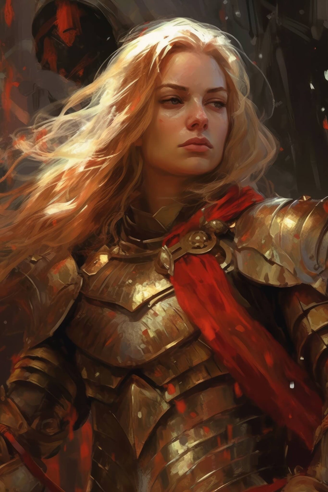 Museumgrade Paper Matte Poster Seraphina the Unseen Made in the US