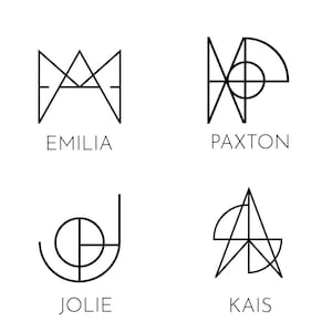 Logotipo de nombre, logotipo de nombre personalizado, logotipo listo, logotipo de nombre personalizado, logotipo de Instagram, logotipo de Tiktok
