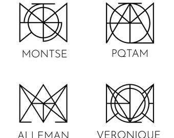 Personalized Gift, Custom Name Logo, Letter Tattoo, Name Logo for Tattoo, Minimalist Logo, Tiktok Name Logo