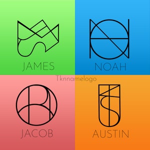 Design de logotipo com nome personalizado, logotipo de palavra, logotipo comercial, logotipo Instagram, logotipo Tiktok, logotipo digital, design de tatuagem de casal, logotipo com suas iniciais