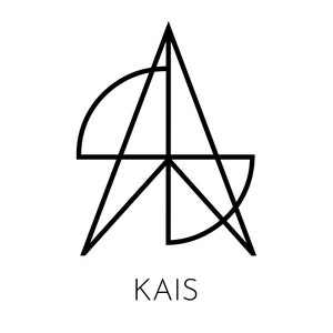 May include: Black and white geometric logo with the word "KAIS" underneath.