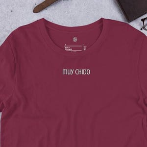 muy chido, Spanish Tshirt, Mexican Shirt, Mexican American Gifts, Latino Shirt, Funny Tshirt, Minimalist Tshirt