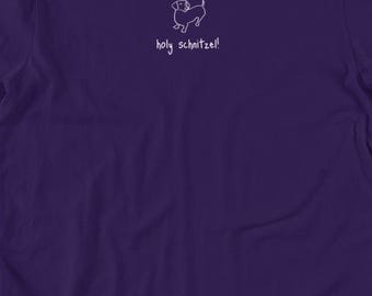 heilige schnitzel | Shirt grappig teckel – schattig worstje hondenshirt, Doxie Lover Charity Gift, shirt humor worsthond
