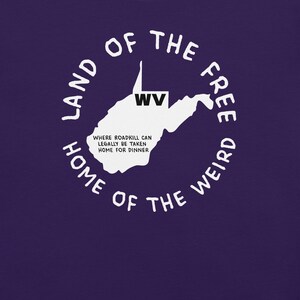 Camiseta del estado de Virginia Occidental, camiseta con el mapa de Virginia Occidental, camiseta con leyes estatales peculiares, camiseta con gráfico de Virginia Occidental, camiseta con ciudades de Virginia Occidental, camiseta ingeniosa