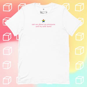 ask me about my pronouns | rainbow pride shirt, pride month shirt, LGBTQ+ shirt, pride gifts, gay pride tshirt
