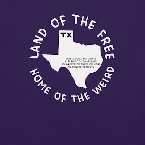Camiseta del estado de Texas, camiseta con el mapa de Texas, camiseta con leyes estatales raras, camiseta con gráficos de Texas, camiseta con ciudades de Texas, camiseta ingeniosa, camiseta con estados de EE. UU.