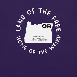 Camiseta del estado de Oregón, camiseta con el mapa de Oregón, camiseta con leyes estatales raras, camiseta con gráficos de Oregón, camiseta con ciudades de Oregón, camiseta ingeniosa, camiseta con estados de EE. UU.