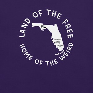 Shirt staat Florida, Shirt Florida kaart, T-shirt Weird State Laws, T-shirt Florida, T-shirt Florida Cities, Shirt Florida Cities, T-shirt geestig, T-shirt Amerikaanse staten