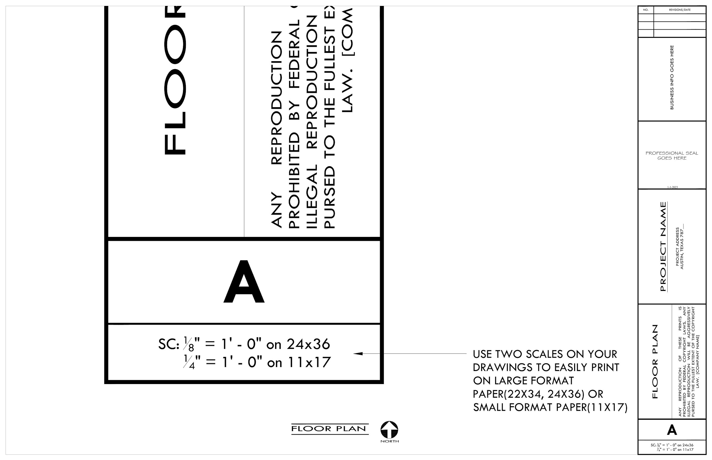 Time Saving Autocad Template For Title Blocks Etsy Time Saving Autocad Template For Title Blocks Etsy