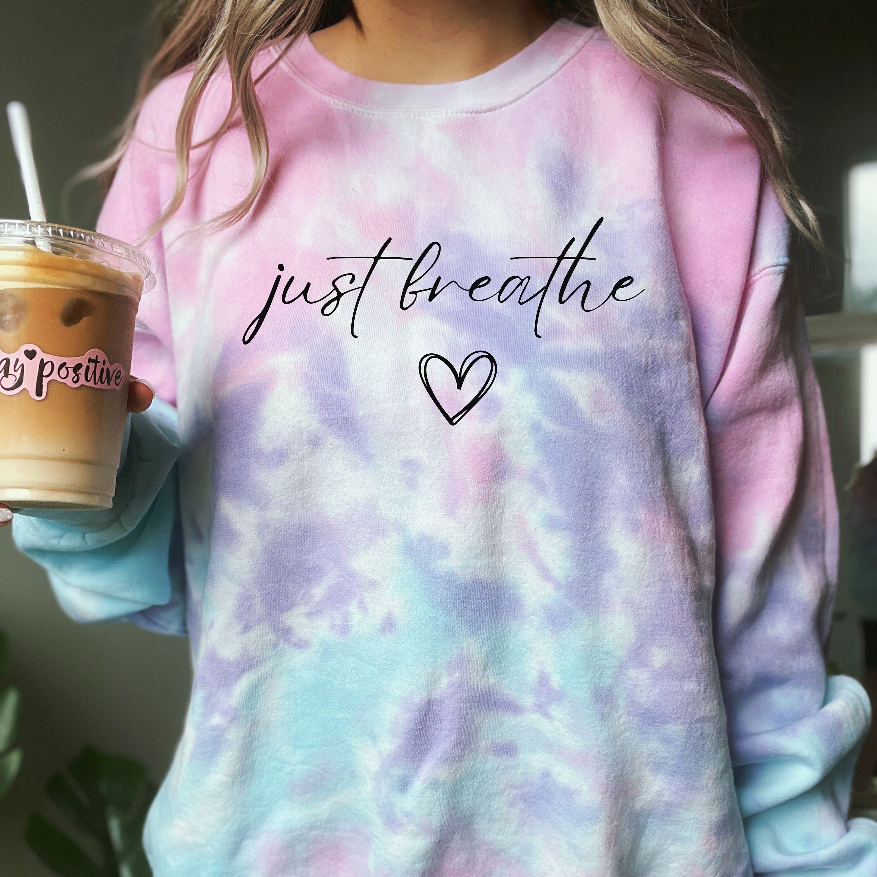 Sweater tie dye bt21 sale