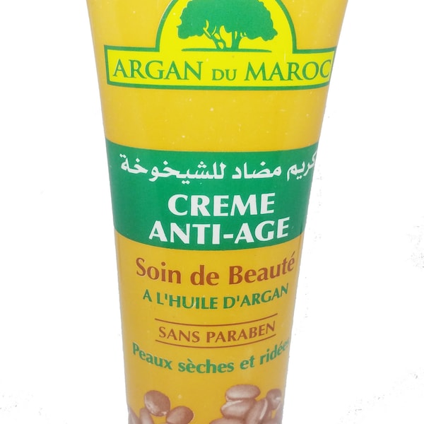 cream with Organic Argan Oil. Excellent facial care for combination and oily skin. PARABEN-FREE - No synthetic fragrance No preservatives