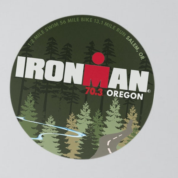Ironman Oregon 70.3 Sticker
