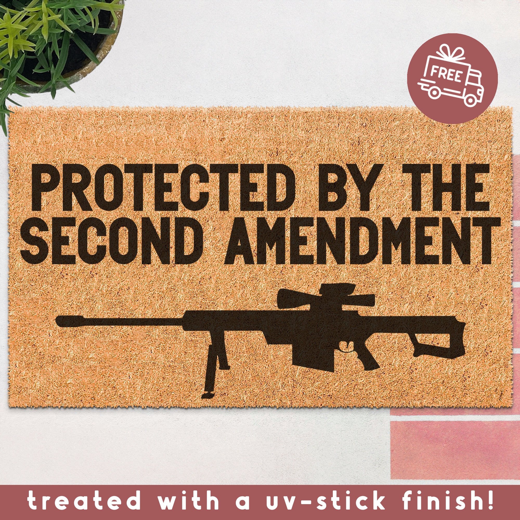 Gun Mat - 2nd Amendment