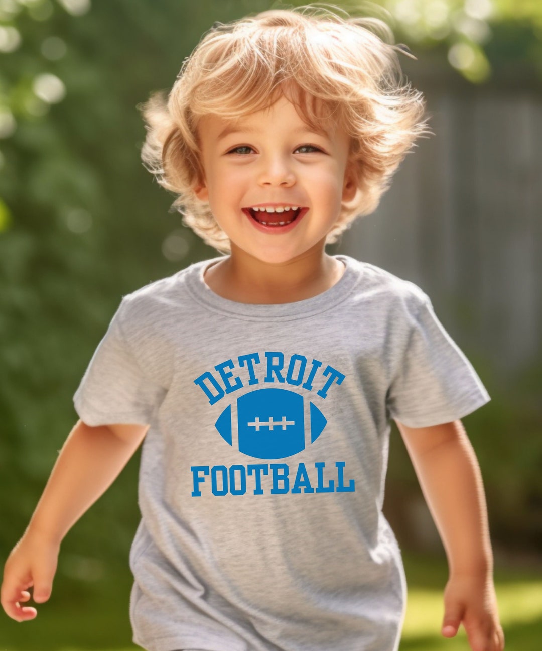 Detroit Football Toddler Shirt, Detroit Shirt, Detroit Tshirt, Retro