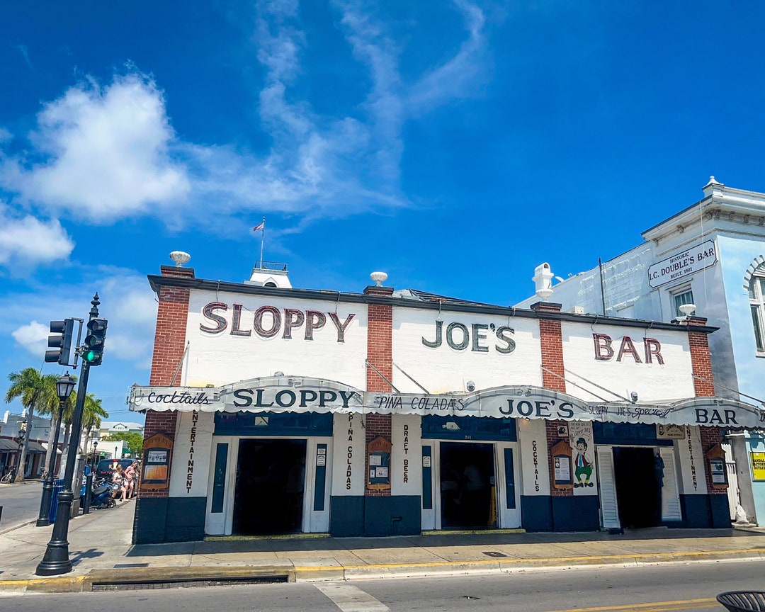 Sloppy Joes / Key West / Florida / Photo / Photography / Etsy