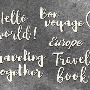 Chipboards set European holidays&quot; #158, Fabrica Decoru Chipboards, Nature Chippies, Ephemera, Scrapbooking, Cardmaking, Tags, Journals