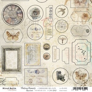 Colección MOMENTOS FLEETING, Craft O'Clock, Troqueles de Cartón, Adorno de Scrapbooking, Patrón de Navidad