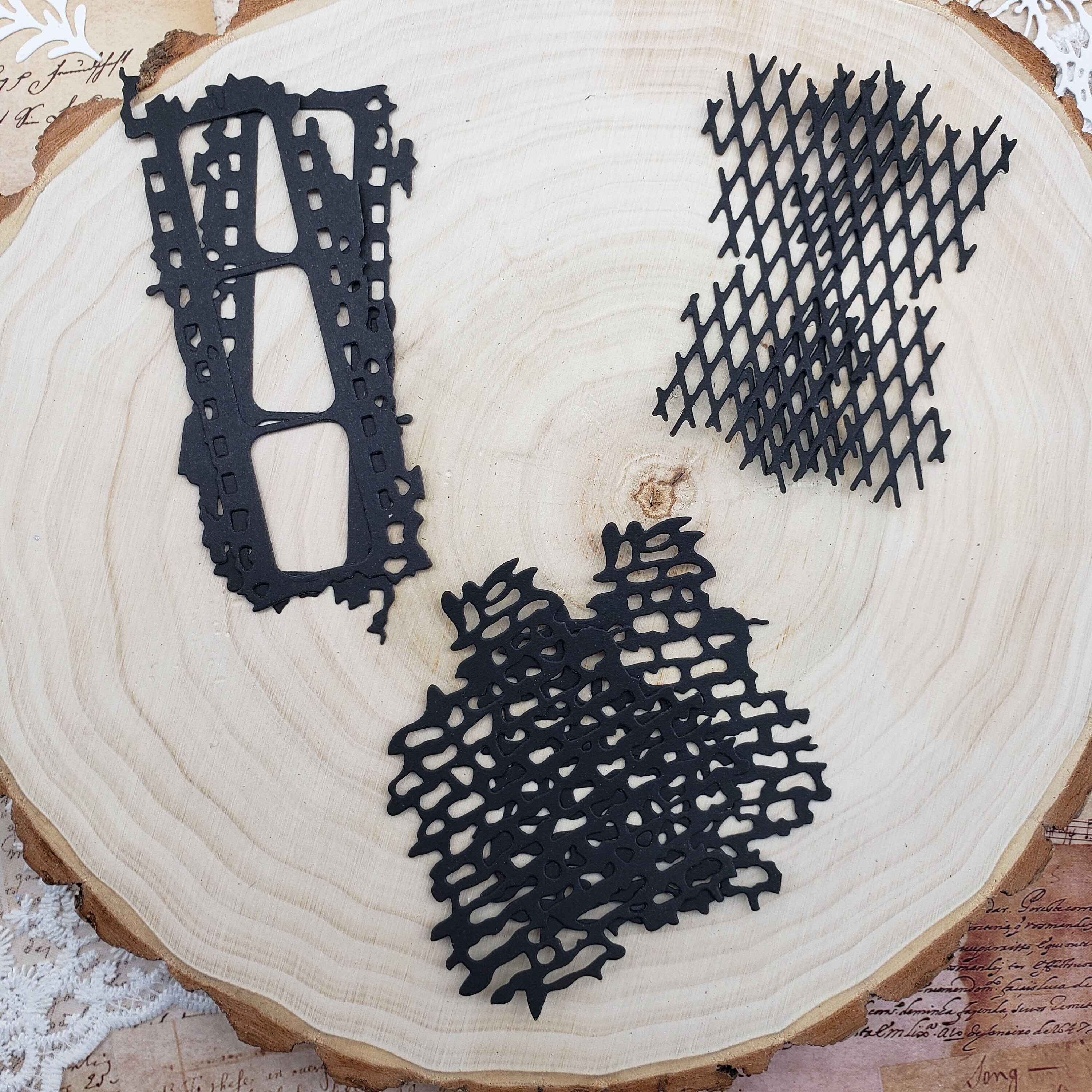 6 Diecut Backgrounds for Stunning Crafting Creations Etsy