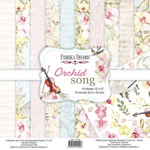 Choose a collection, Fabrica Decoru, Scrapbooking Double Sided Paper set 12 x 12, 10 sheets, Card Stock