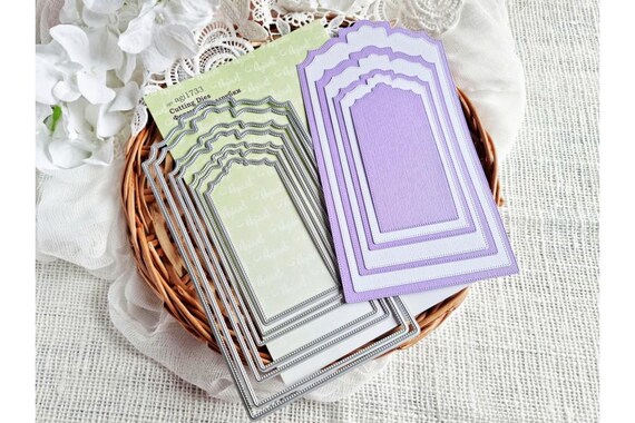Fustelle Metalliche A Forma Di Fiore Per Scrapbooking – Set Di Matrici Per Goffratura E Taglio Carta, Acciaio Al Carbonio - 2