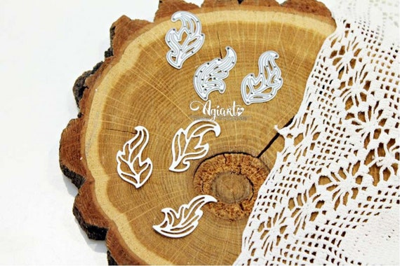 Card Making Die Cuts 2-Piece Branches & Leaves Metal Cutting Dies - DIY Craft Stencils For Card Making & Scrapbooking Scrapbooking Dies
