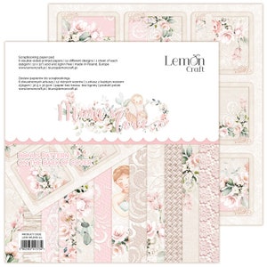 Escolha por coleção Amor de mãe, LemonCraft, Conjunto de papel para scrapbooking, Enfeite, Cartão