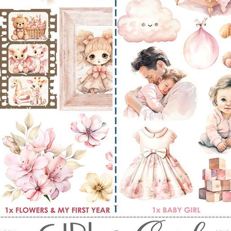 Die Cuts for Baby Books - Etsy