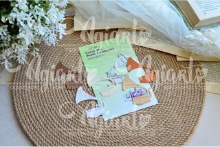 Fustella Metallica Per Scrapbooking A Forma Di Foglia Con Lettera - Stampo Per Ritagli E Goffratura Fai Da Te, 11x8,6 Cm