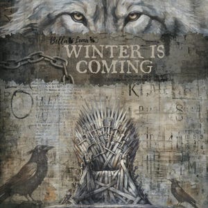 12 x 12, 12 feuilles, collection Winter is Coming, travaux manuels Bellaluna, feuilles à découper, jeu de papiers de scrapbooking, papier cartonné
