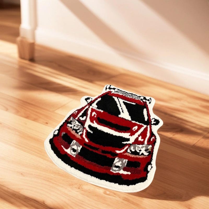 Race Track Rug - Etsy