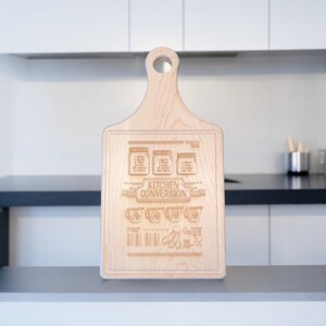 Kitchen Conversion Cutting Board