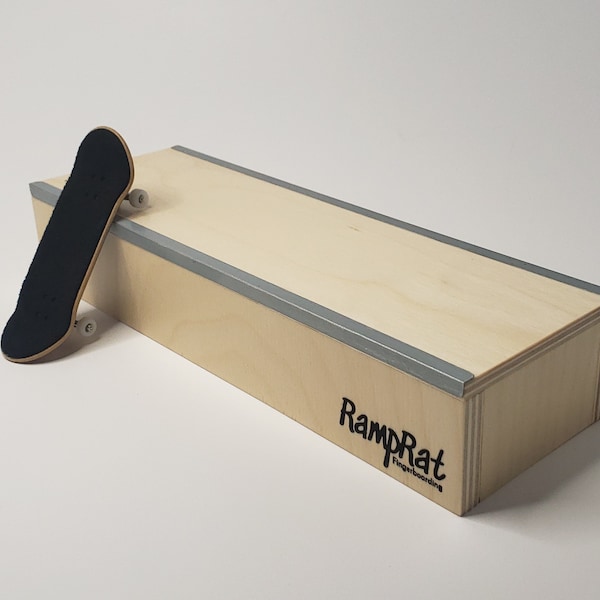 RampRat Grind Box - Sealed Hardwood Fingerboard Obstacle