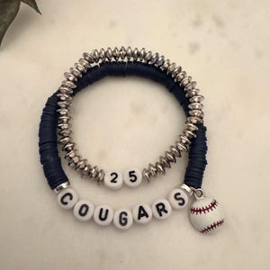 Sports Bracelets Baseball Mom Bracelets Sports Jewlery Personalized Bracelets