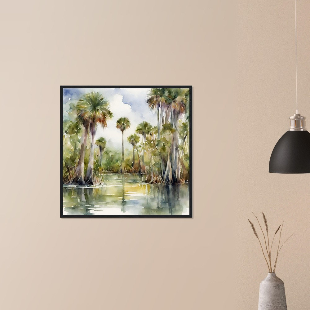 Everglades National Park Art, Everglades Painting, Everglades