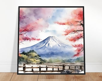 原画【蒼の富士】Wagara　original painting　Mt.Fuji il_340x270.5426620638_f5mv.jpg